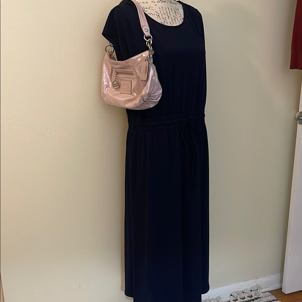 🌻🌻🌻 Betsey’s Boutique Shop dress for every occasion, XL wrap, navy blue